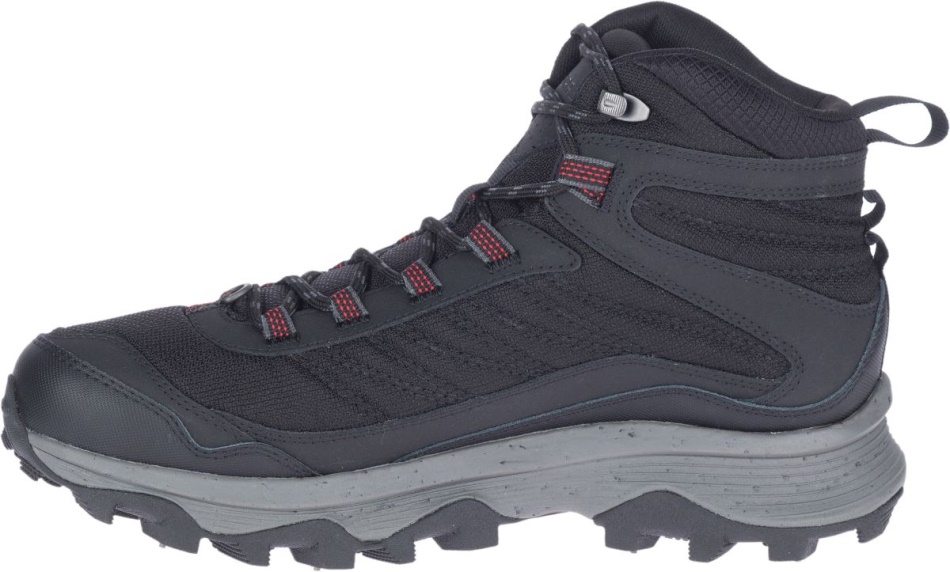 Merrell Hombre Moab Speed Thermo Mid Impermeable Con Clavos Negro