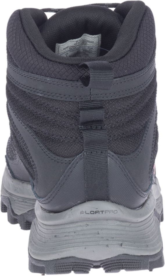 Merrell Hombre Moab Speed Thermo Mid Impermeable Con Clavos Negro