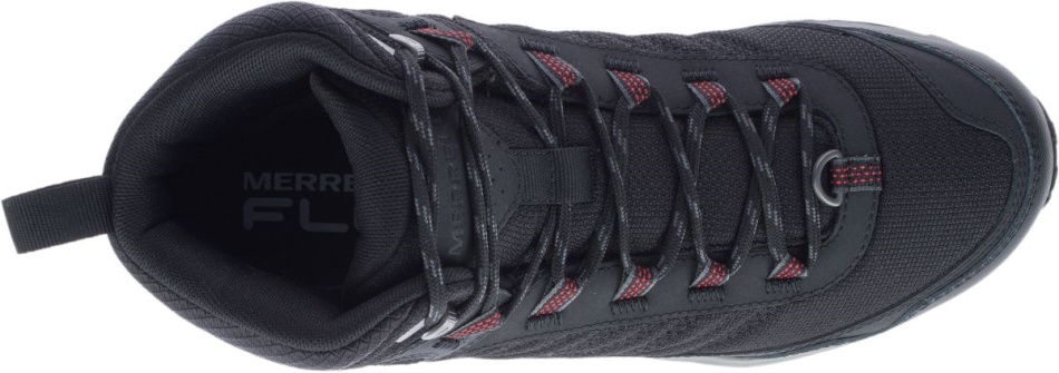 Merrell Hombre Moab Speed Thermo Mid Impermeable Con Clavos Negro