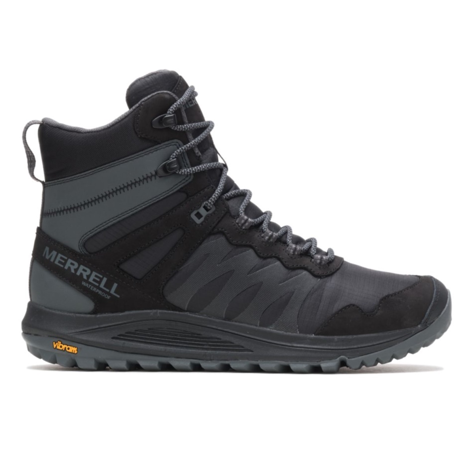 Merrell Men's Nova Sneaker Boot Waterproof Black-Rock