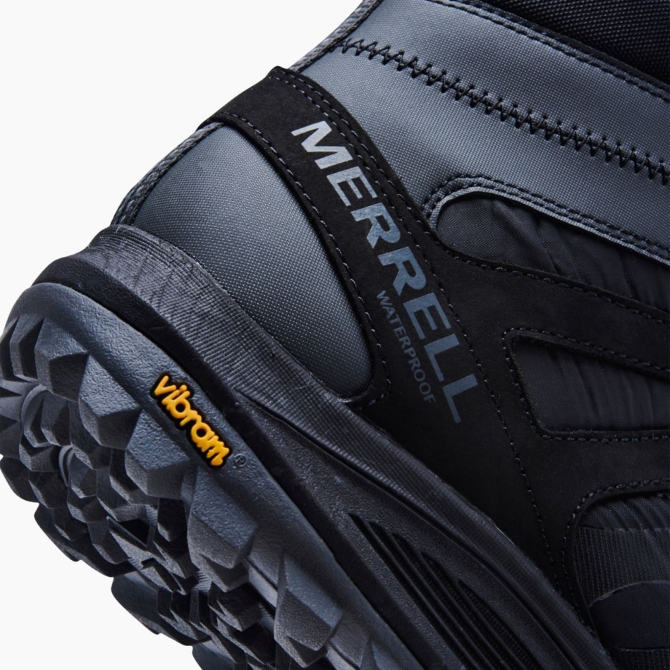 Merrell Men's Nova Sneaker Boot Waterproof Black-Rock
