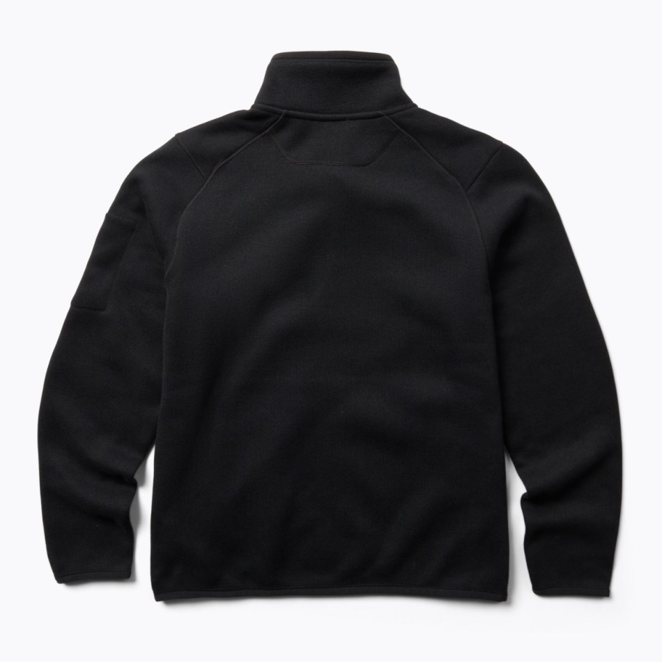 Sudadera Merrell Hombre Weather Full Zip Negro