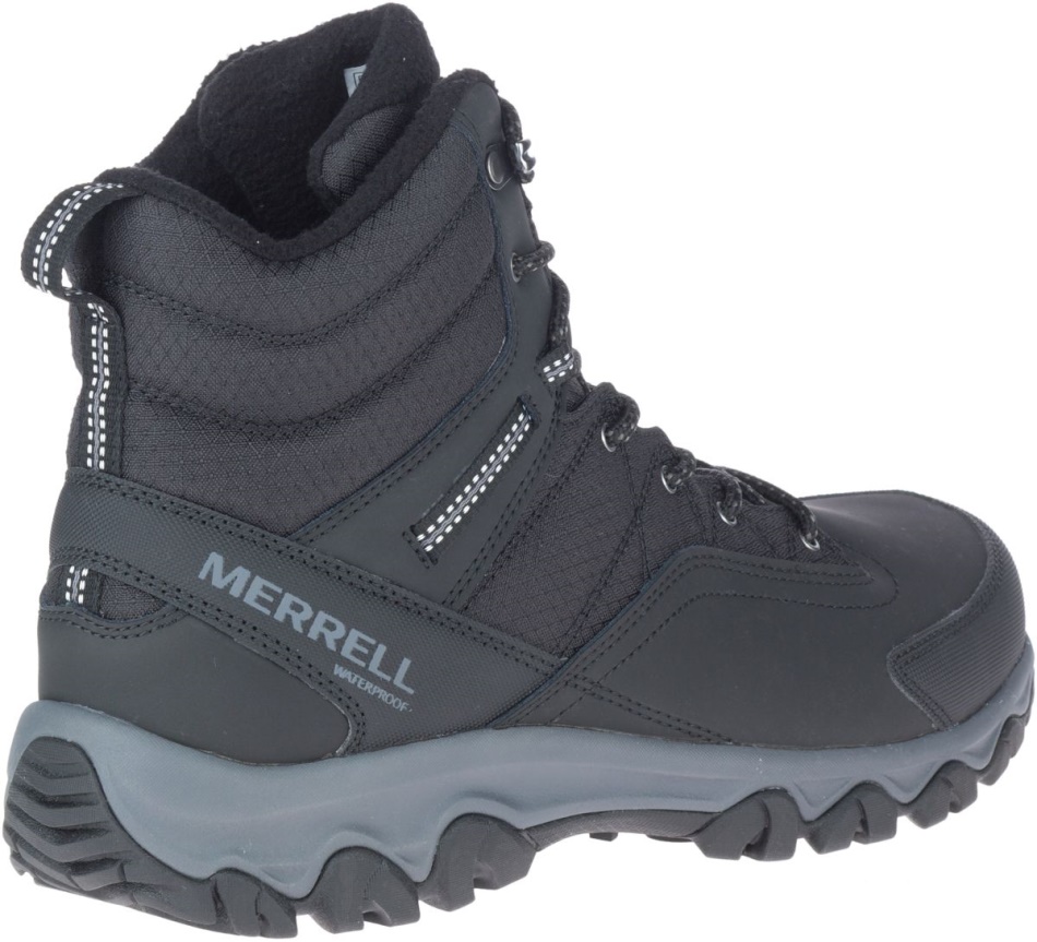 Merrell Hombre Thermo Akita Mid Impermeable Negro