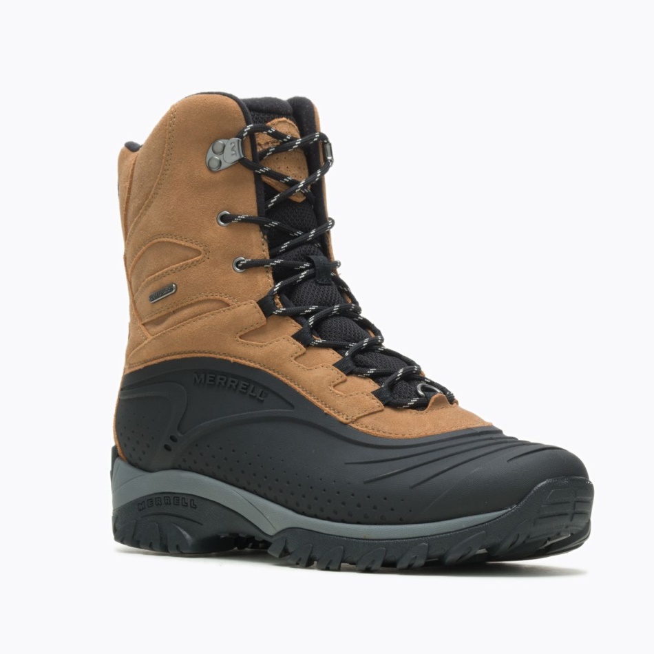 Merrell Thermo Frosty Tall Shell Impermeable Tabaco Hombre