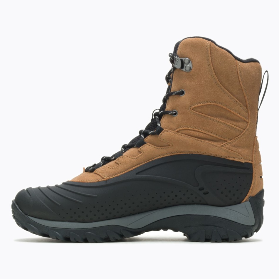 Merrell Thermo Frosty Tall Shell Impermeable Tabaco Hombre