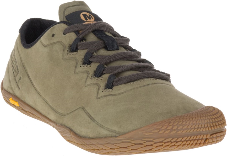 Merrell Hombre Vapor Guante 3 Luna Cuero Polvoriento Oliva