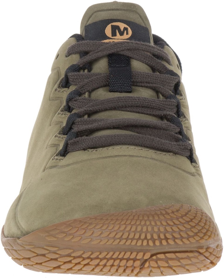 Merrell Hombre Vapor Guante 3 Luna Cuero Polvoriento Oliva