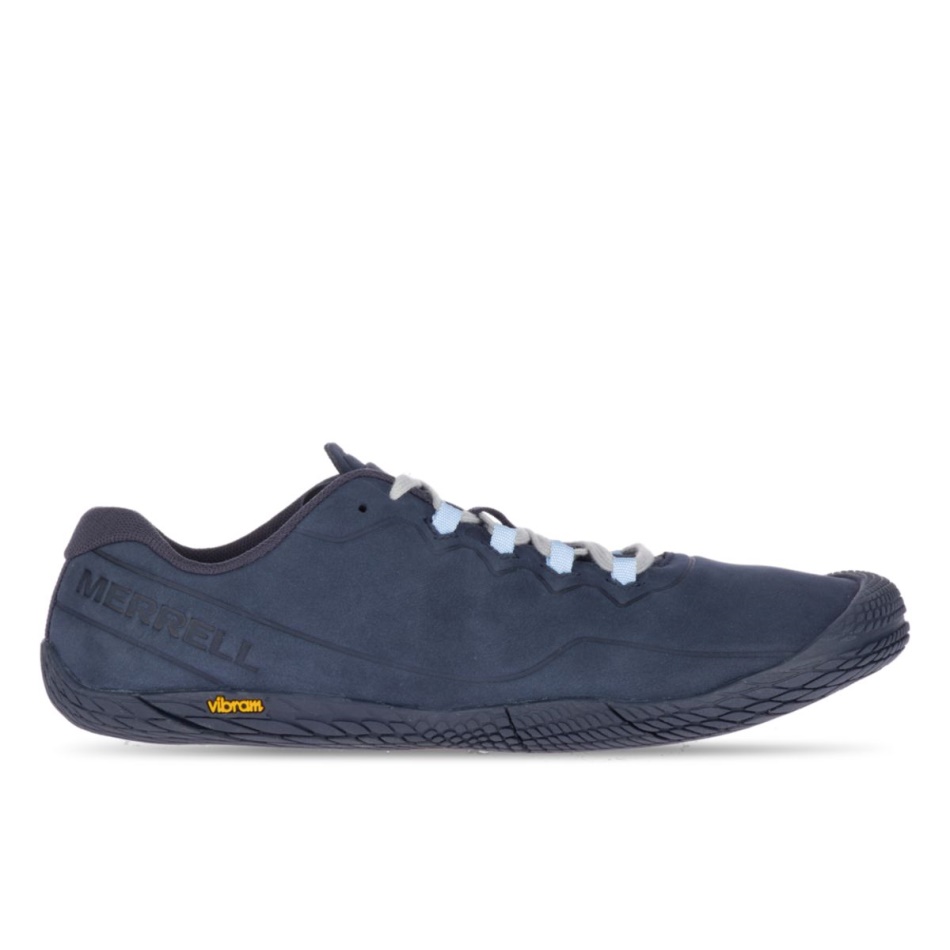 Merrell Hombre Vapor Guante 3 Luna Cuero Azul Marino
