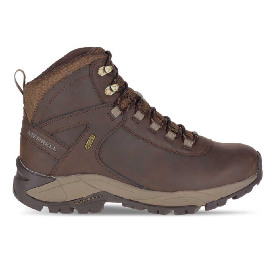 Merrell Vego Mid Cuero Impermeable Espresso Hombre