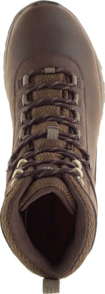 Merrell Vego Mid Cuero Impermeable Espresso Hombre