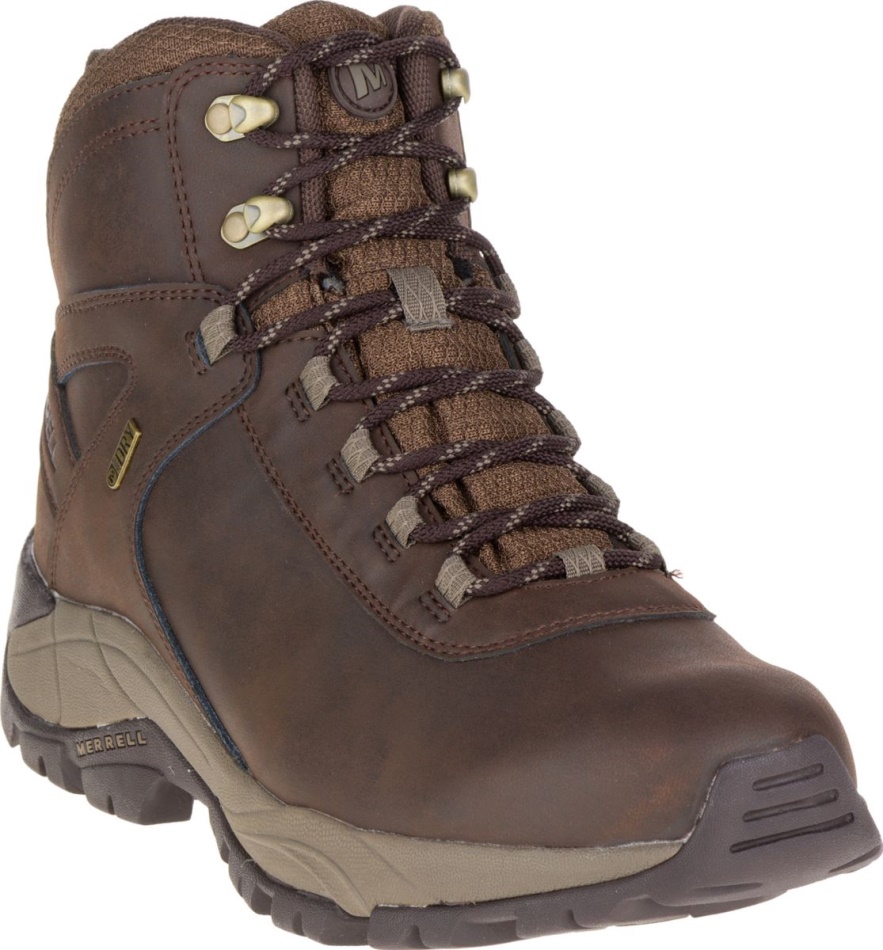 Merrell Vego Mid Cuero Impermeable Espresso Hombre