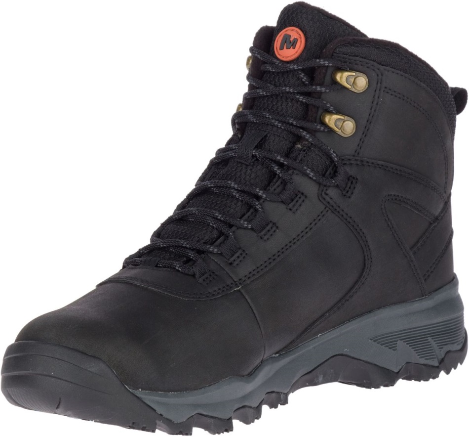 Merrell Hombre Vigo Thermo Mid Cuero Impermeable Negro