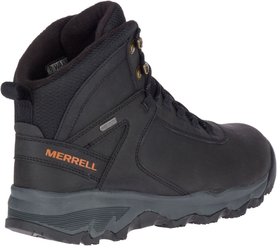 Merrell Hombre Vigo Thermo Mid Cuero Impermeable Negro