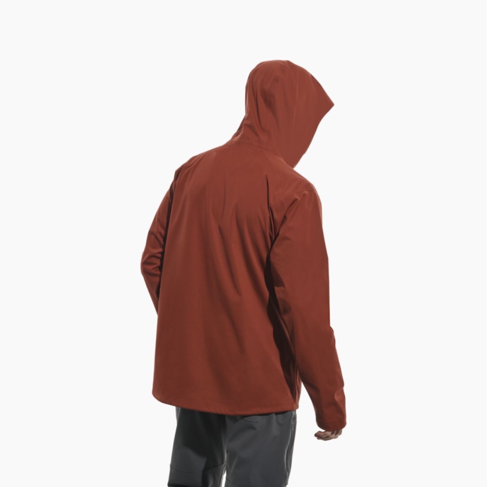 Chaqueta De Lluvia Merrell Susurro Para Hombre Ladrillo