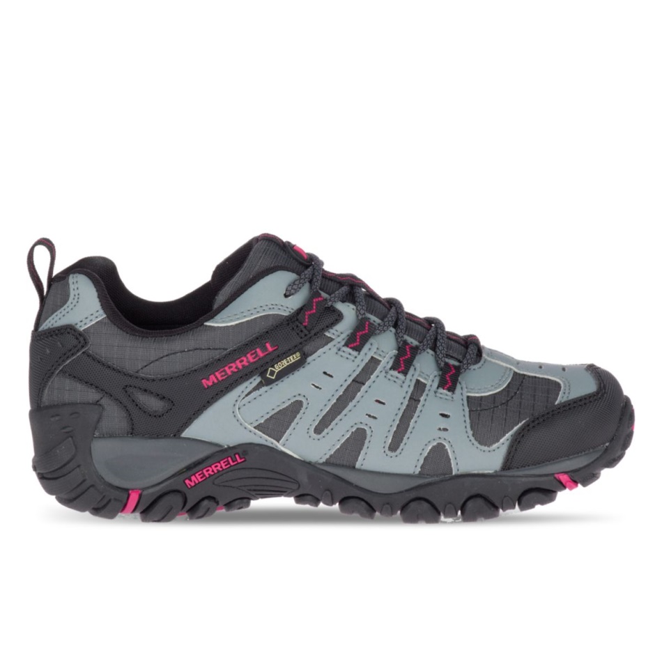 Merrell Mujeraccentor Sport Gore-tex Granite-rose Rojo