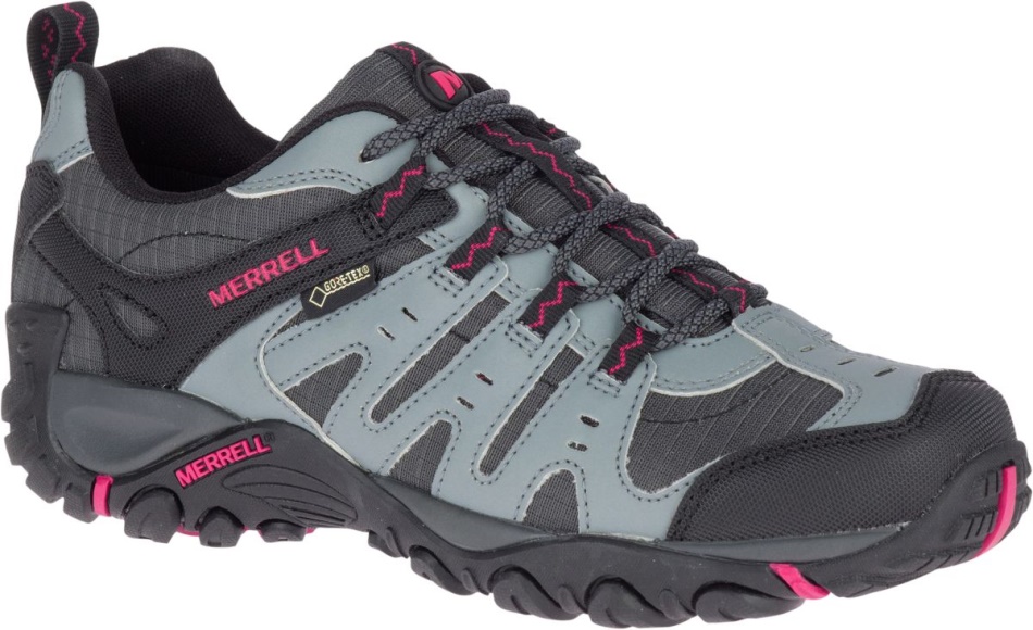 Merrell Mujeraccentor Sport Gore-tex Granite-rose Rojo
