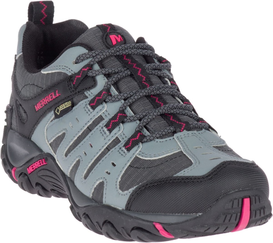 Merrell Mujeraccentor Sport Gore-tex Granite-rose Rojo