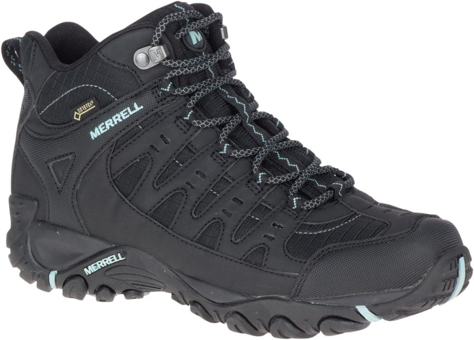 Merrell Mujeraccentor Sport Mid Gore-tex Black-aquifer