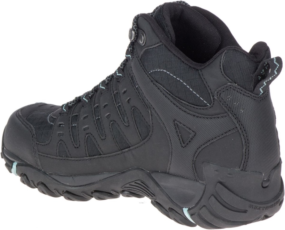 Merrell Mujeraccentor Sport Mid Gore-tex Black-aquifer