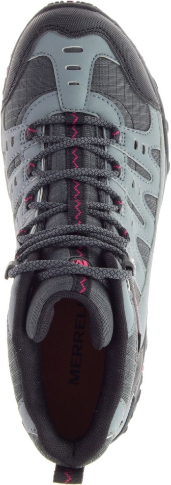 Merrell Mujeraccentor Sport Mid Gore-tex Granite-rose Rojo