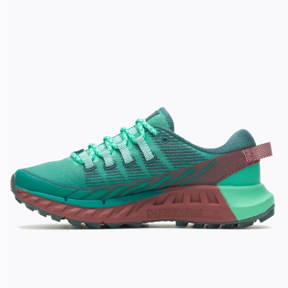Merrell Agility Peak 4 Mujer Verde Menta