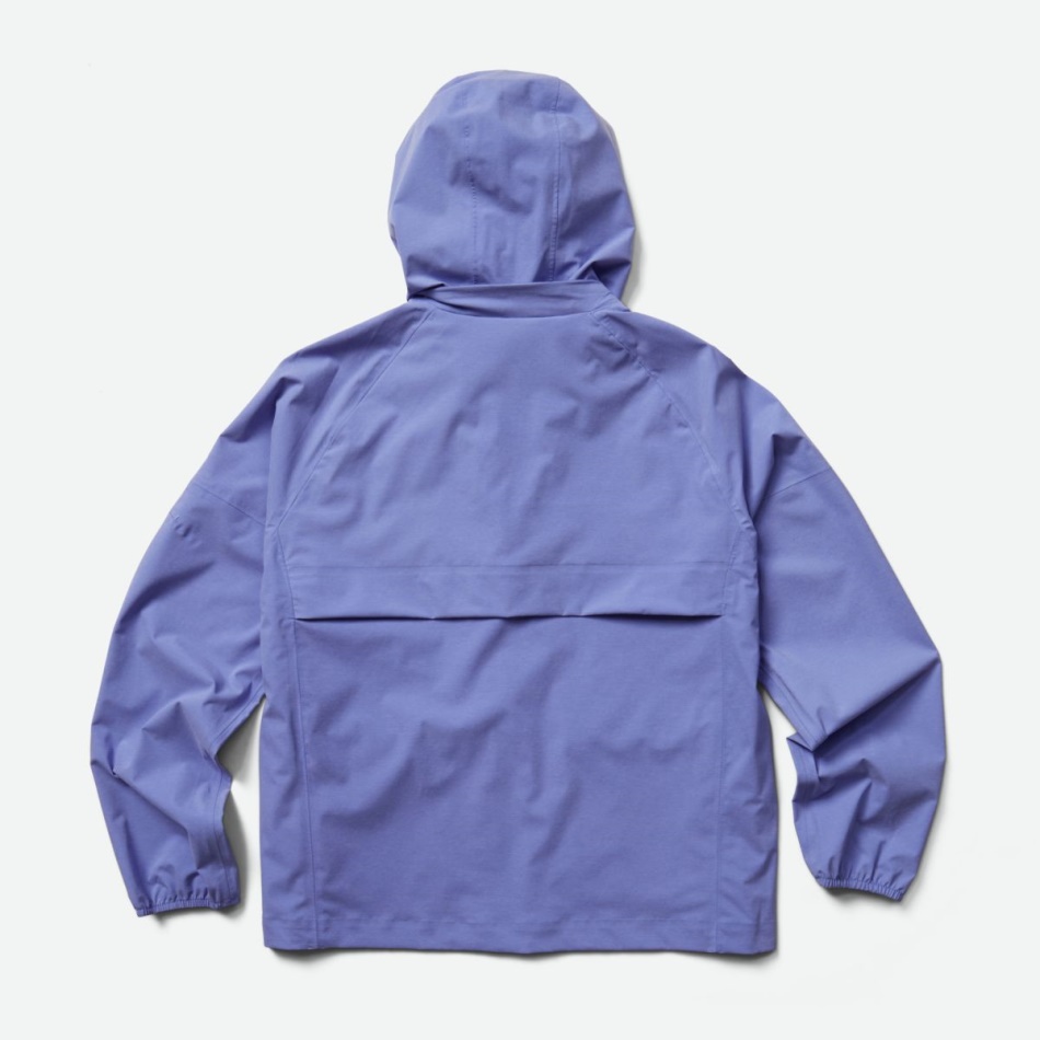 Merrell Alpine Packable Rain Shell Para Mujer Baja Azul Jaspeado