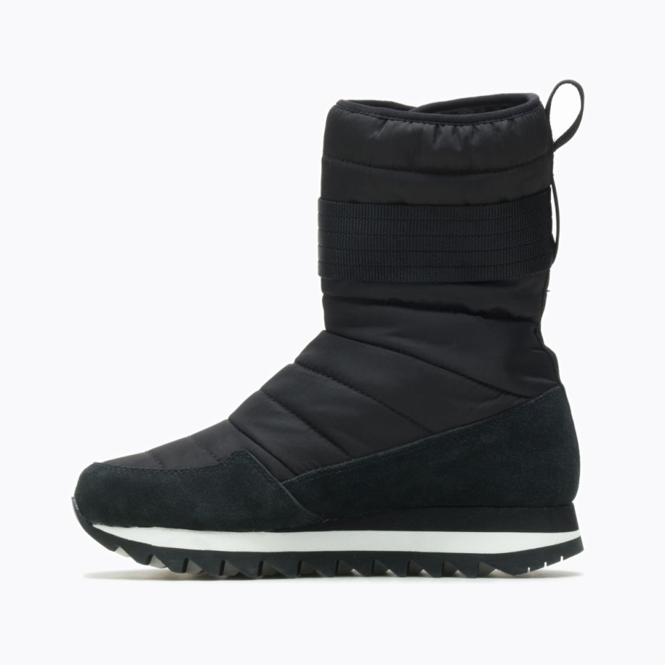 Merrell Mujer Alpine Tall Strap Polar Impermeable Blackout