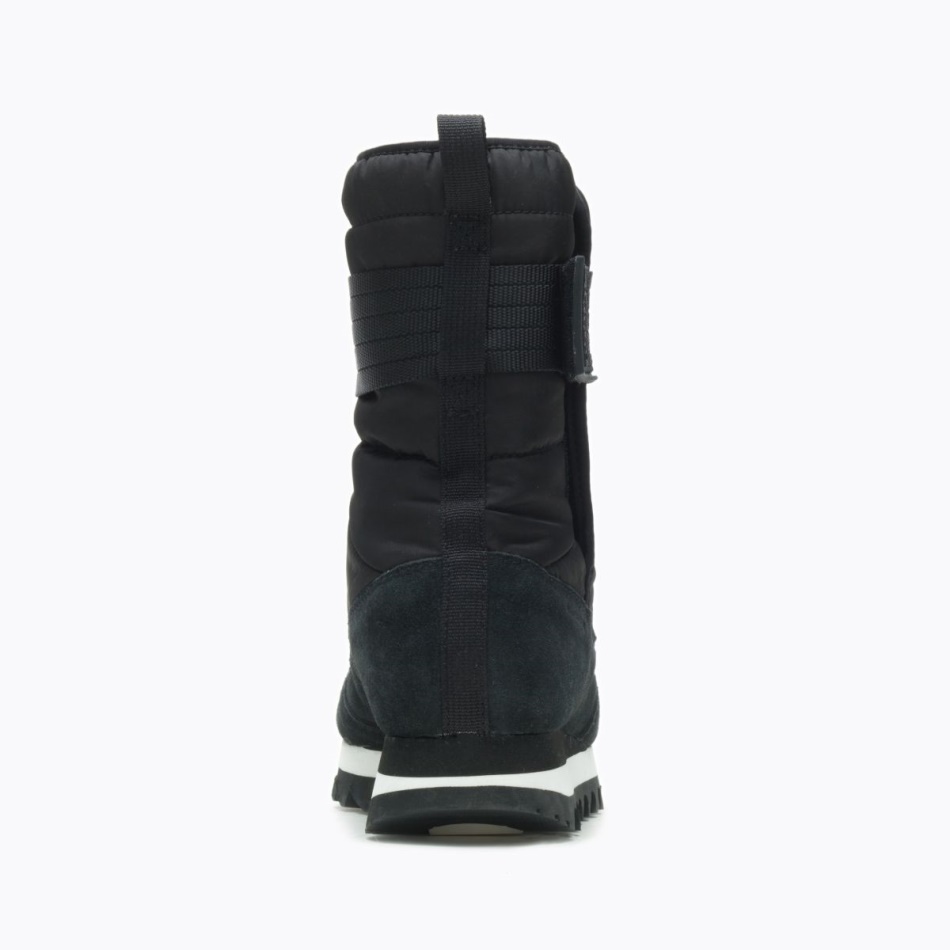 Merrell Mujer Alpine Tall Strap Polar Impermeable Blackout