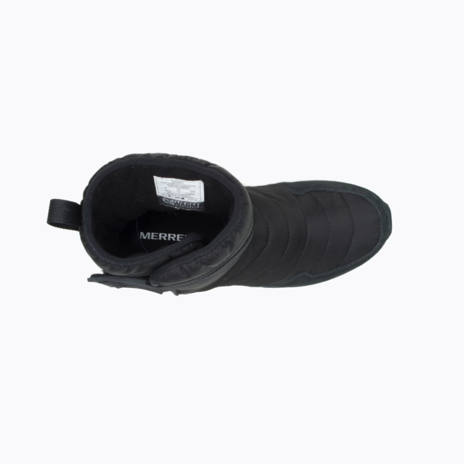 Merrell Mujer Alpine Tall Strap Polar Impermeable Blackout