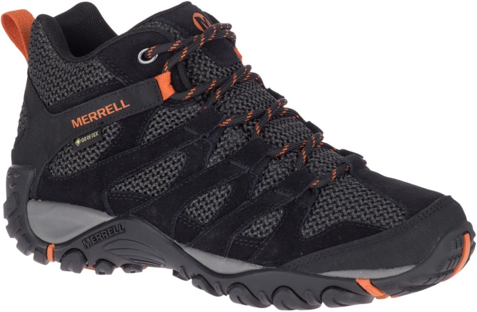Merrell Mujer Alverstone Mid Gore-tex Negro