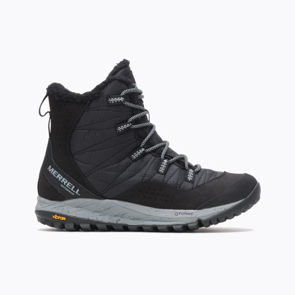 Merrell Mujer Antora Sneaker Boot Impermeable Negro