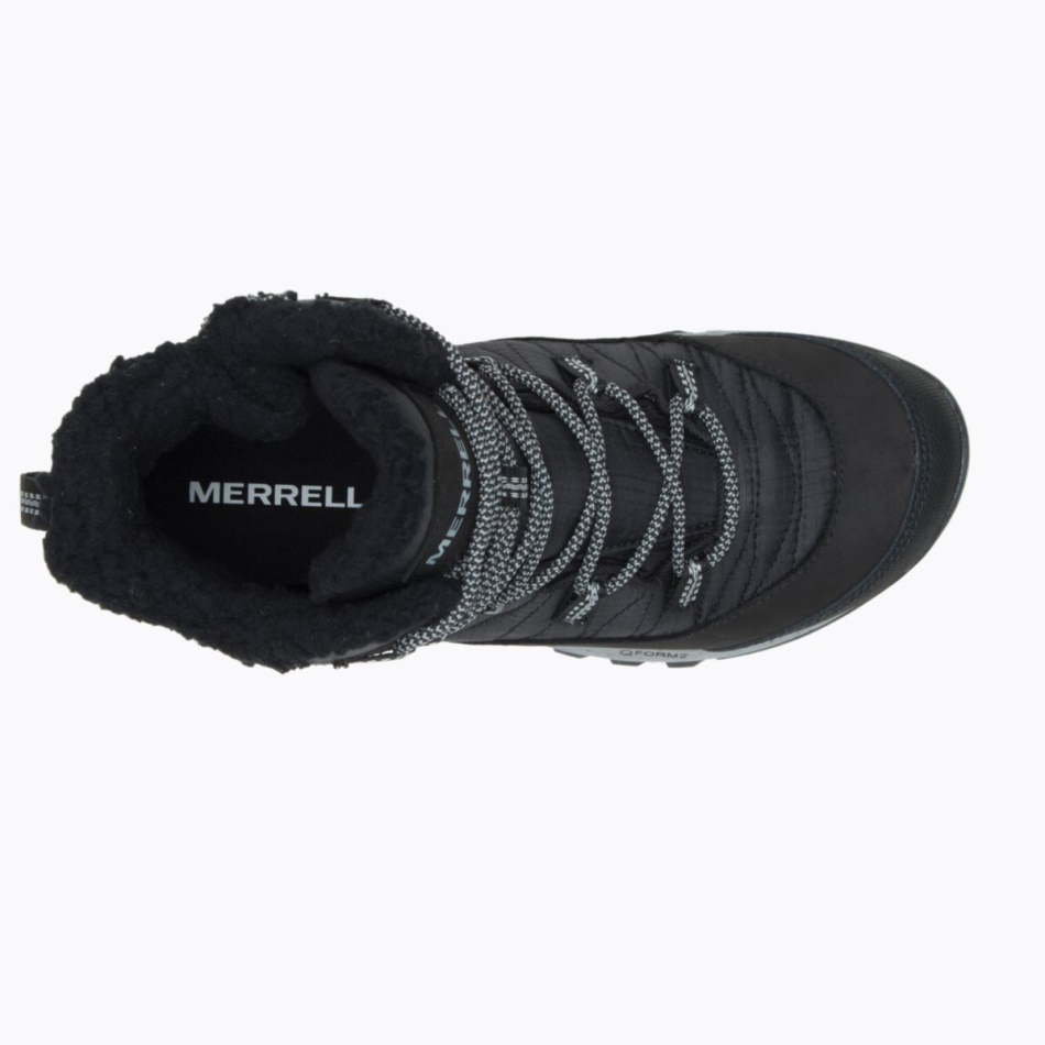 Merrell Mujer Antora Sneaker Boot Impermeable Negro