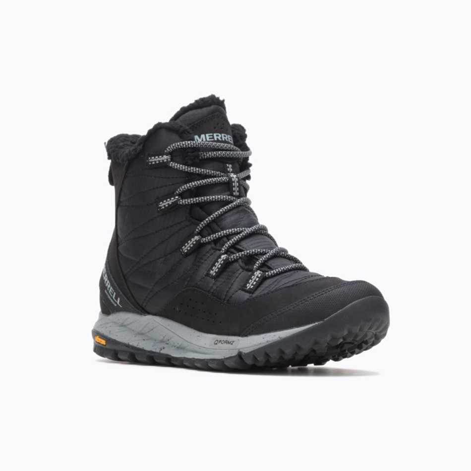 Merrell Mujer Antora Sneaker Boot Impermeable Negro