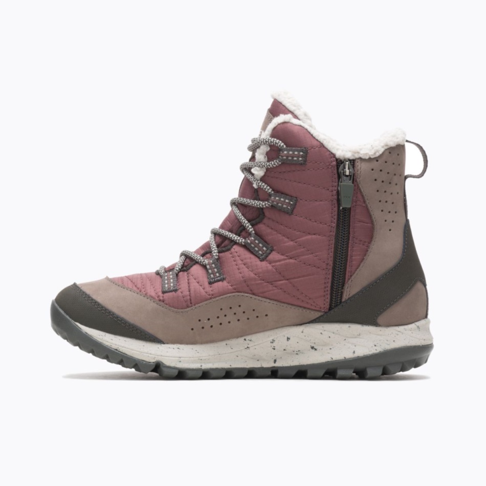 Merrell Antora Sneaker Boot Impermeable Mujer Marron