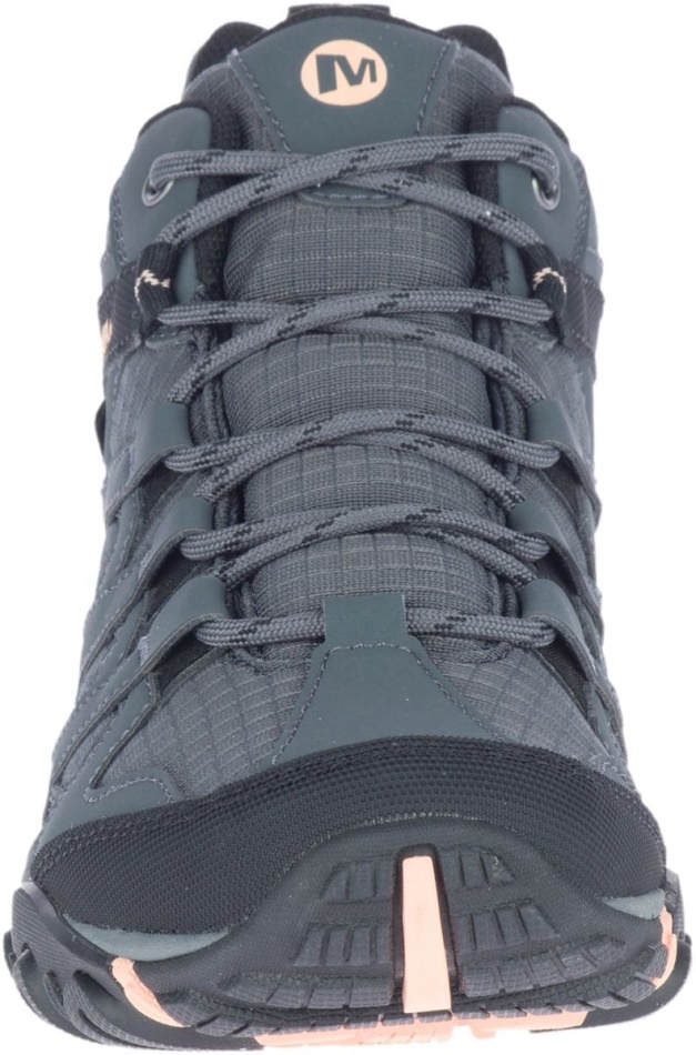 Merrell Claypool Sport Mid Mujer Gore-tex Gris-melocotón