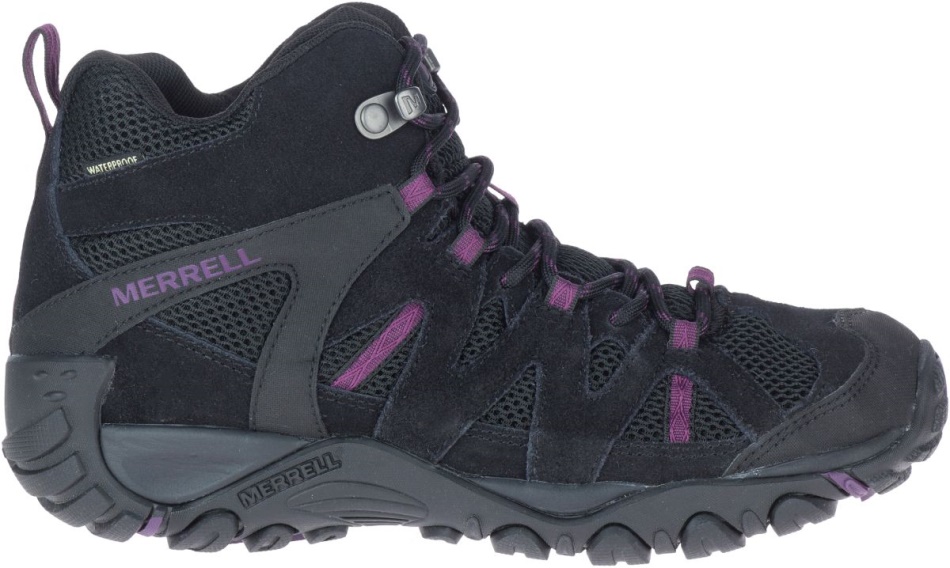 Merrell Mujer Deverta 2 Mid Impermeable Negro-mora