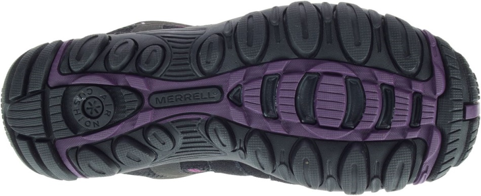 Merrell Mujer Deverta 2 Mid Impermeable Negro-mora