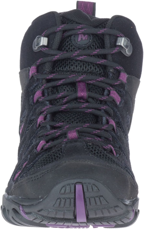 Merrell Mujer Deverta 2 Mid Impermeable Negro-mora