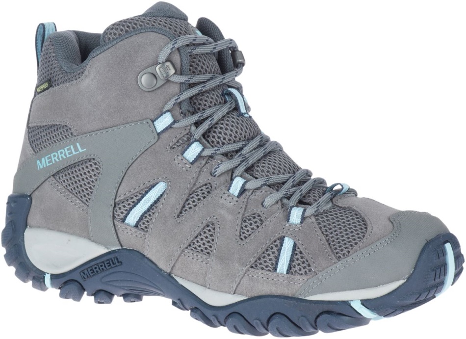 Merrell Deverta 2 Mid Impermeable Mujer Carbon-canal
