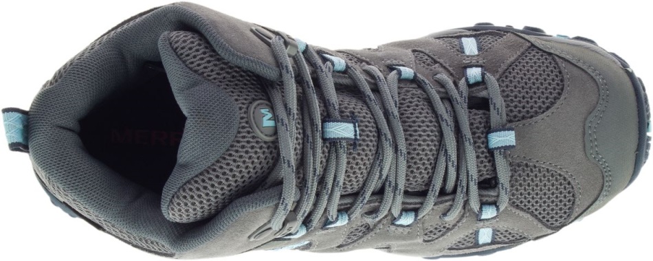 Merrell Deverta 2 Mid Impermeable Mujer Carbon-canal