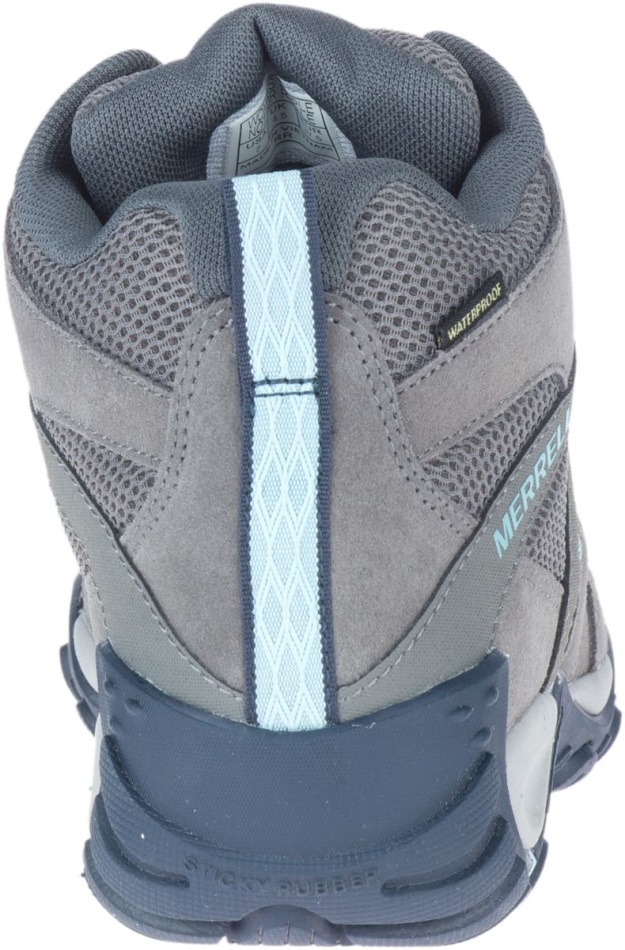 Merrell Deverta 2 Mid Impermeable Mujer Carbon-canal