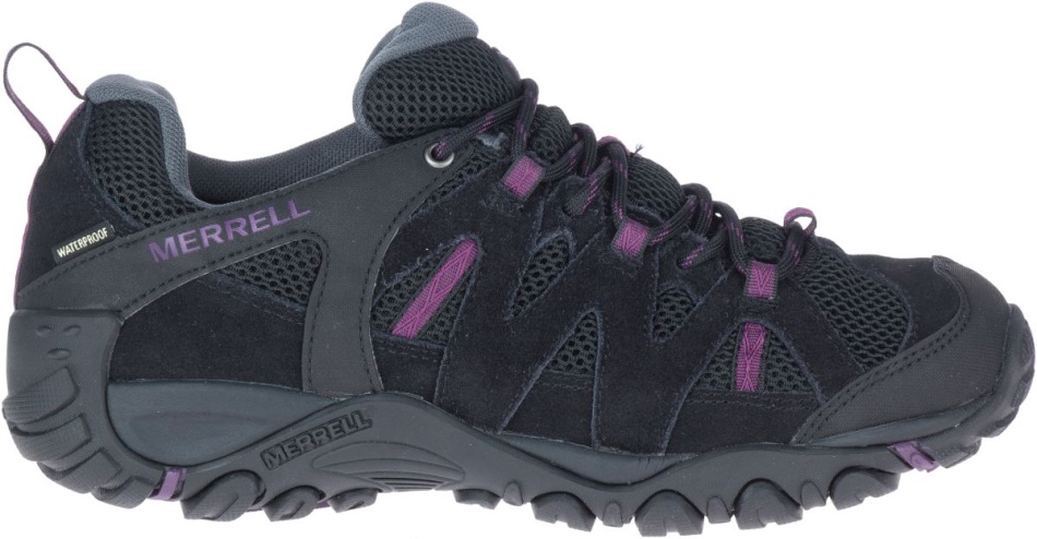 Merrell Mujer Deverta 2 Impermeable Negro-mora