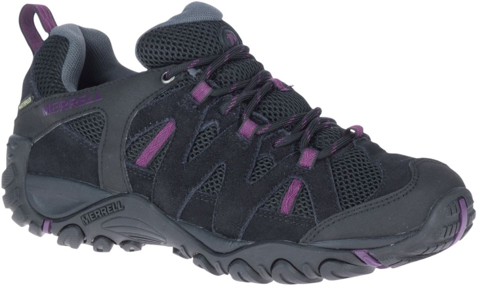 Merrell Mujer Deverta 2 Impermeable Negro-mora