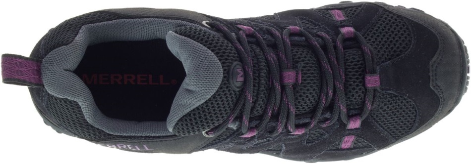 Merrell Mujer Deverta 2 Impermeable Negro-mora
