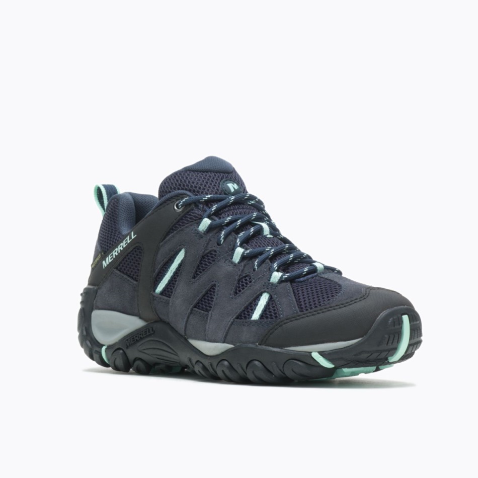 Merrell Deverta 2 Impermeable Mujer Azul Marino-jade