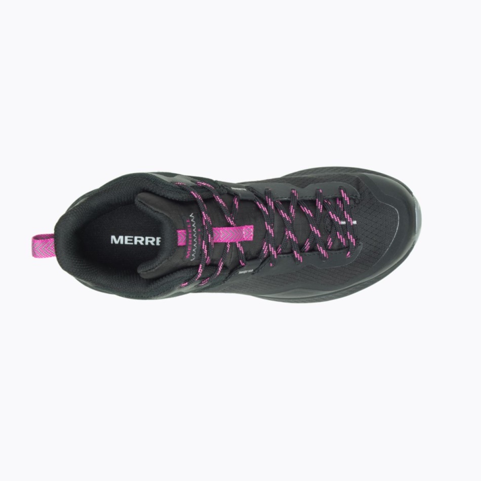 Merrell Mujer Mqm 3 Mid Gore-tex Negro-fucsia