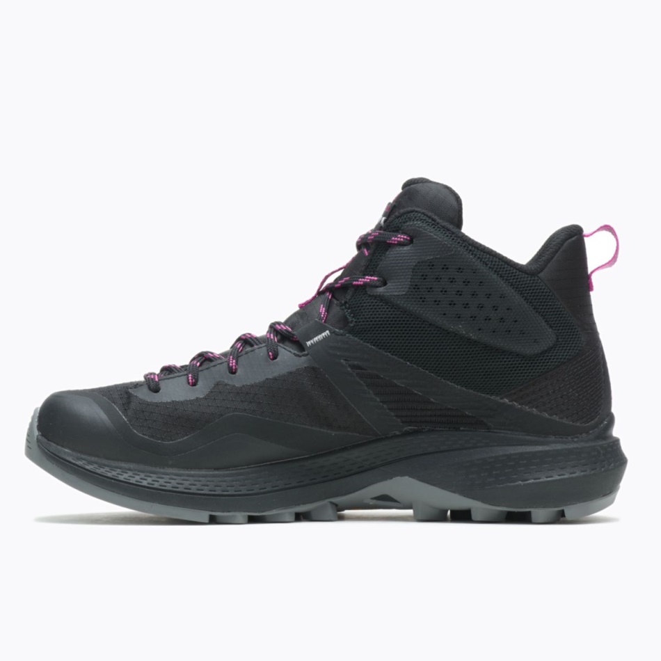 Merrell Mujer Mqm 3 Mid Gore-tex Negro-fucsia