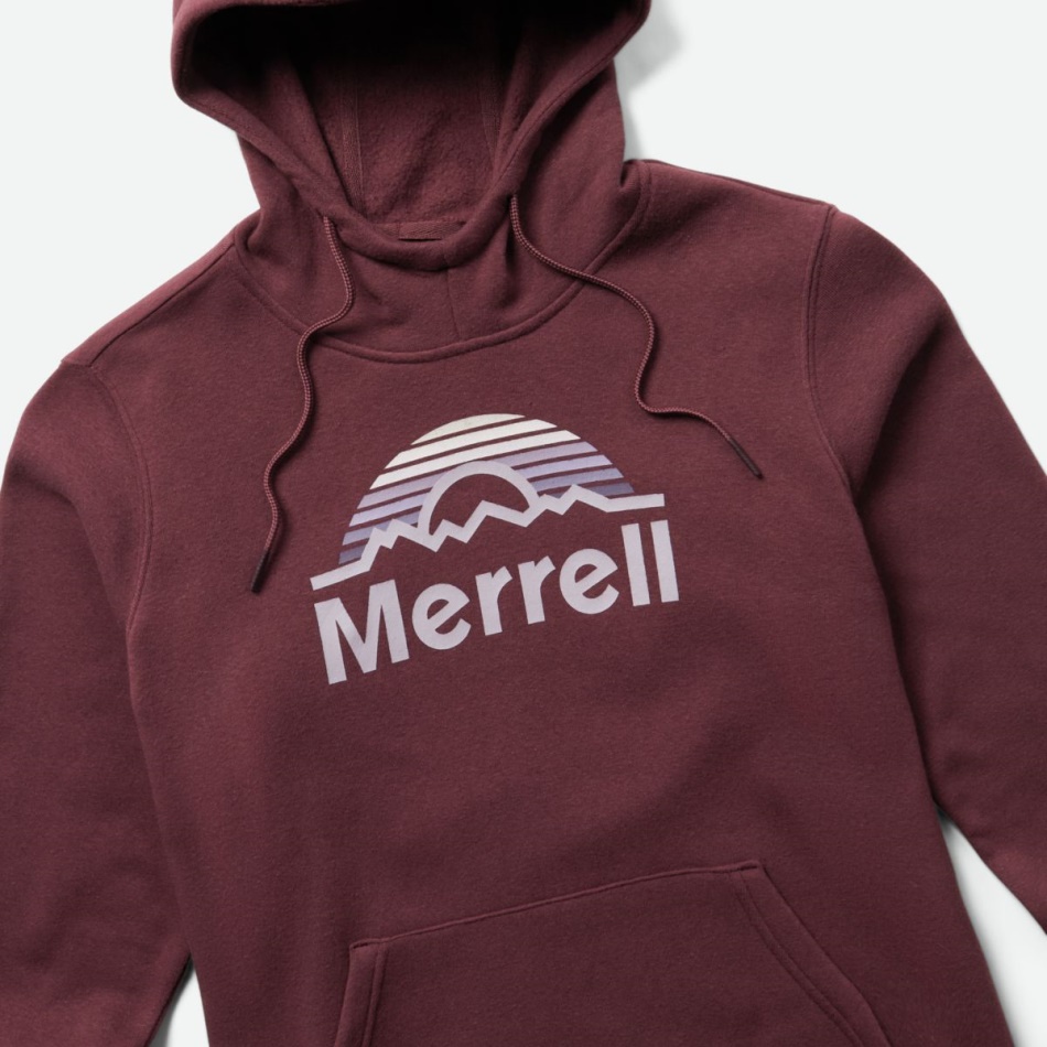 Merrell Mujer Merrell Mountain Heavyweight Hoody Borgoña