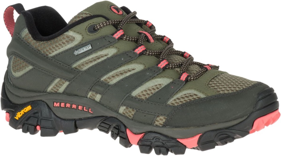 Merrell Mujer Moab 2 Gore-tex Beluga-oliva
