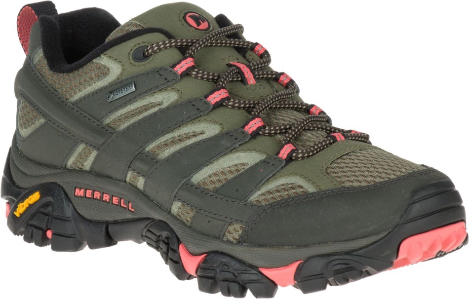 Merrell Mujer Moab 2 Gore-tex Beluga-oliva